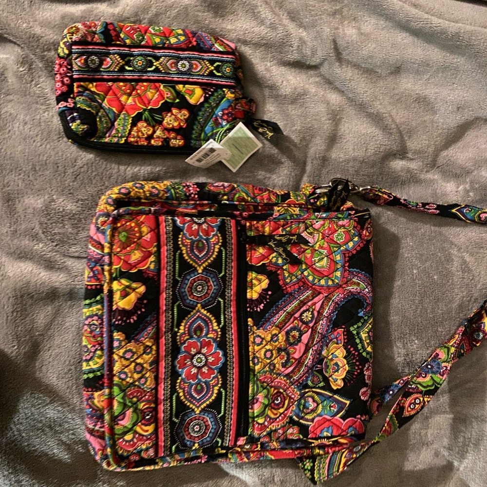 Vera Bradley Bag + matching wallet